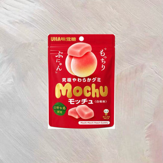 ⰶ 台灣現貨 日本代購 • UHA 味覺糖 Mochu 白桃軟糖