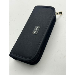 【全新出清】SONY索尼3C收納包 黑色牛津布多功能配件包旅行收納袋筆袋數位線材/行動電源/耳機 保護包 萬用包