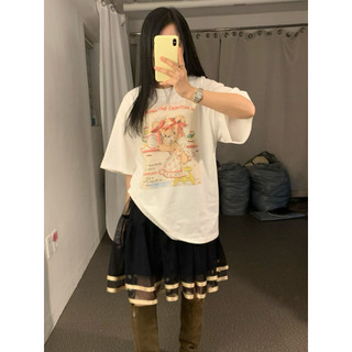studio39🩵Jupiter🇰🇷小熊蝴蝶結復古T