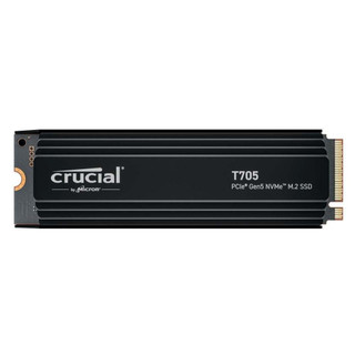 Micron 美光Crucial T705 4TB 含散熱片PCIe 5.0 NVMe SSD固態硬碟