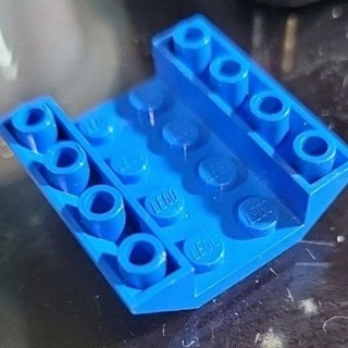 免運 樂高 LEGO lego 4854 反斜磚 4*4 藍