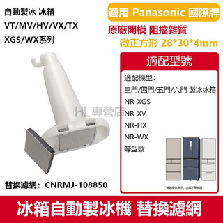 【隔日達】適用Panasonic國際牌3門4門5門自動製冰冰箱NR VT MV HV VX TX VG系列製冰室淨水濾芯