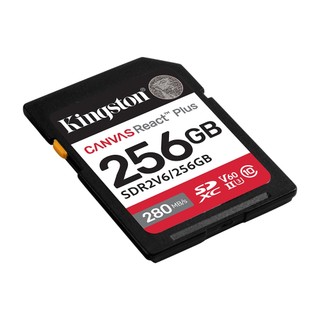 Kingston 金士頓 256GB Canvas React Plus SDXC UHS-II V60 U3 記憶卡