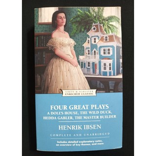 ［二手書］Four Great Plays: A Doll’s House, The Wild Duck, Hedda