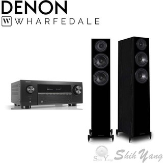 DENON AVR-X2900H 環繞擴大機+Wharfedale Diamond 12.3 落地喇叭 台灣公司貨