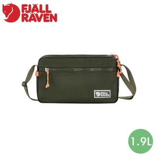 【Fjallraven 小狐狸 瑞典Vardag Pocket Large隨身袋《深森綠》】F23200339 /側背包