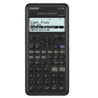 CASIO 卡西歐 FC-100V 第二代財務型計算機