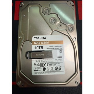 TOSHIBA N300 10TB NAS 硬碟 Sata