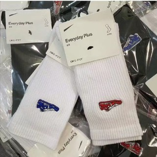 Nike Dri-Fit 運動襪 Dunk Low 長筒 藍/紅