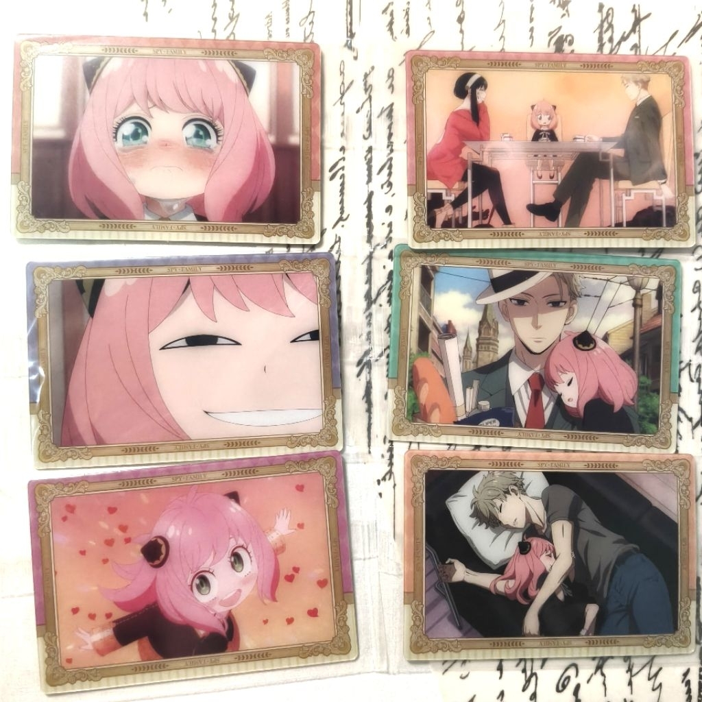 ฅ^ ･ﻌ･ ^ฅ 【現貨】SPY×FAMILY 間諜家家酒 Bandai 日版 收藏卡 洛伊德 約兒 安妮亞