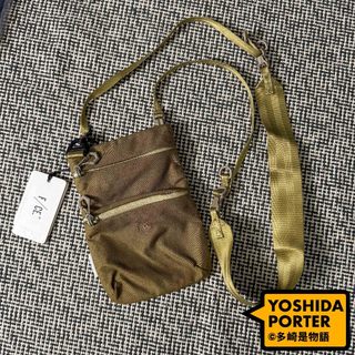 ⭕現貨⭕全新品 l 🇯🇵日本 F/CE.頸掛包 側背包 旅行錢包 山系卡其 Cordura Vertical Pouch