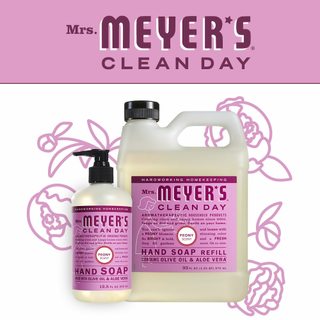Mrs. Meyer’s梅耶夫人洗手乳-西洋牡丹370ml 975ml 洗手液 賦活芳香手部清潔乳 純淨洗手露dcard