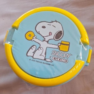 全新未拆SNOOPY X ESKIMO 史努比造型收納置物盒