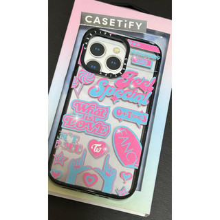 CASETiFY TWICE 聯名 歌詞貼紙風格手機殼