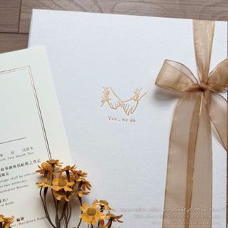 [現貨供應] 結婚書約 /結婚證書 /結婚書約夾 /婚禮小物/戶政事務所使用-結婚書約套組- 初心- 異性