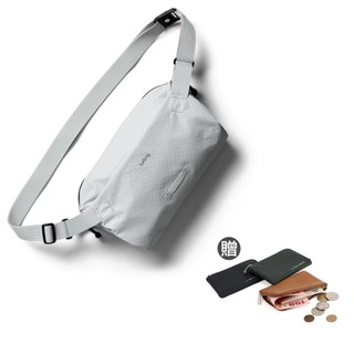 Bellroy Lite Sling 系列單肩斜背包/胸包 -冰川灰 BLLA 送真皮零錢包