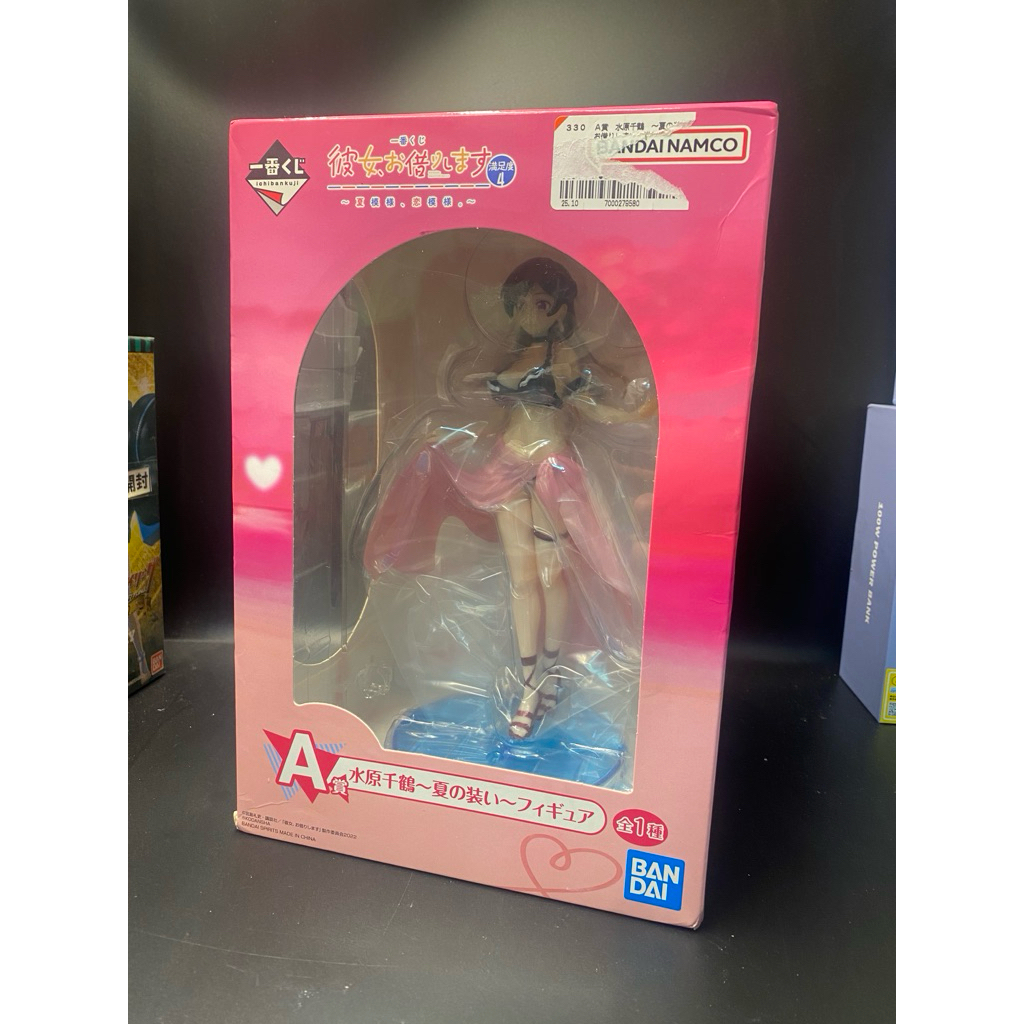 現貨 水原千鶴 出租女友 日版 正版 一番賞 A賞 水原 千鶴 滿足度4 夏模樣 戀模樣 泳裝 夏裝 夏之裝