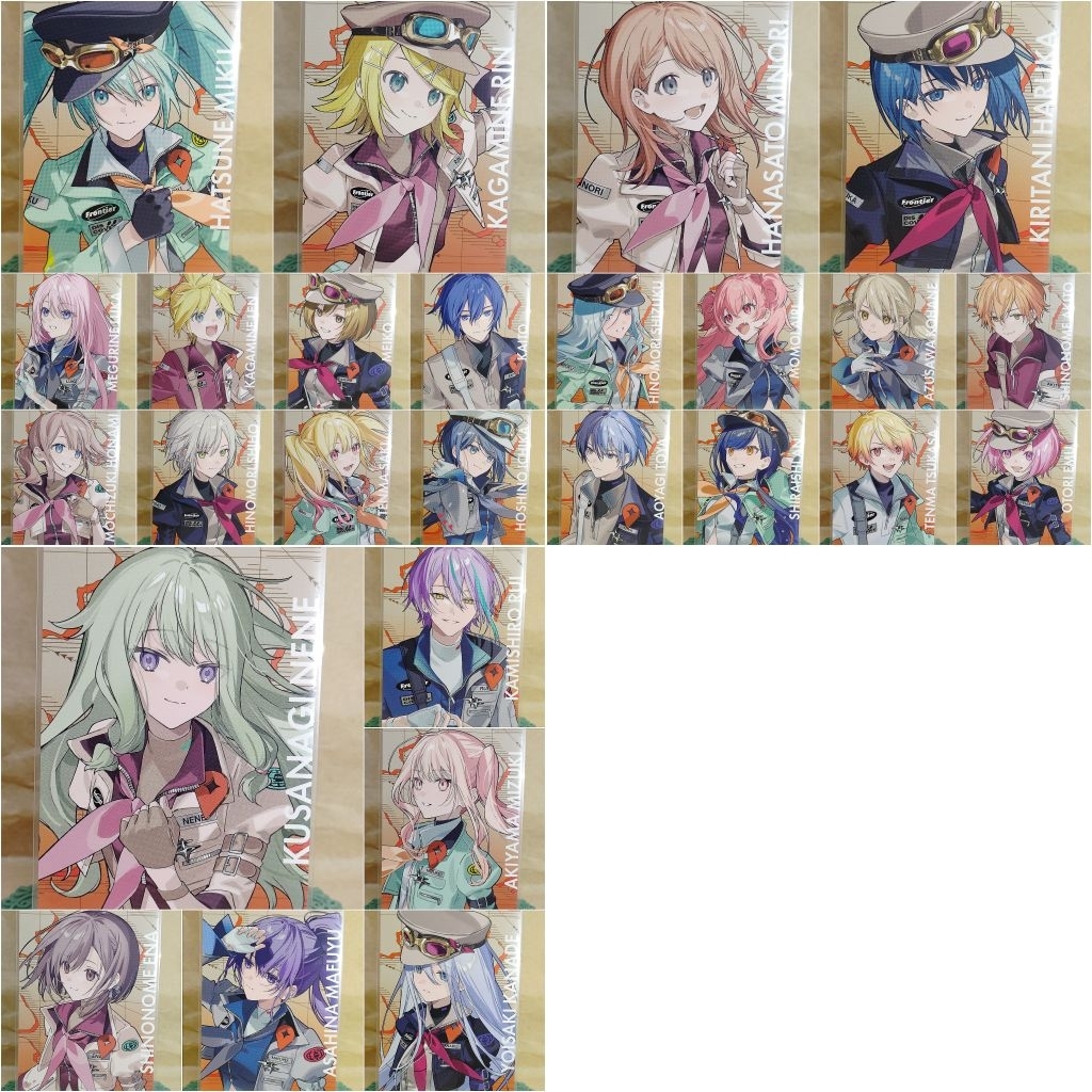 2/17合併至各角色紙片賣場✓正版 世界計劃 pjsk 航海 ep 普卡 全員 初音 一歌 咲希 冬彌 彰人 司 寧 奏