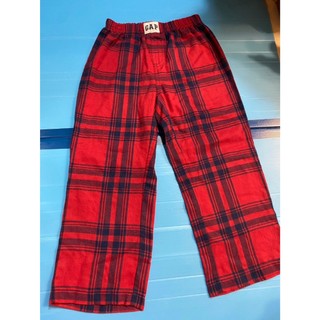 「二手商品」GAP baby logo size 5 years 105-110 cm 紅色 red pants