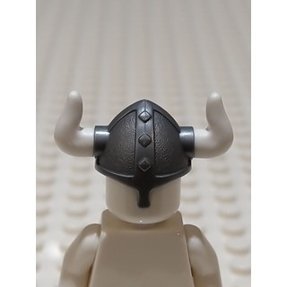 【樂高大叔】LEGO#樂高#頭盔#維京#平銀色#城堡# x1533