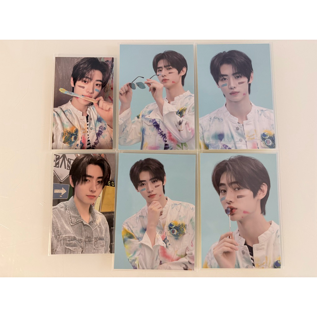 2/3更新enhypen 朴成訓 一週年 兩週年 三週年小卡 holiday 博物館小卡 sunghoon小卡