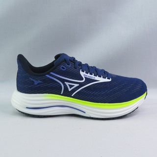Mizuno J1GC250452 WAVE RIDER 29 SW 男慢跑鞋 4E寬楦 藏青【iSport愛運動】