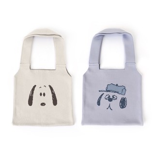 Peanuts史努比針織肩背包 norns Original Design Snoopy Olaf 編織包 手提肩背兩用