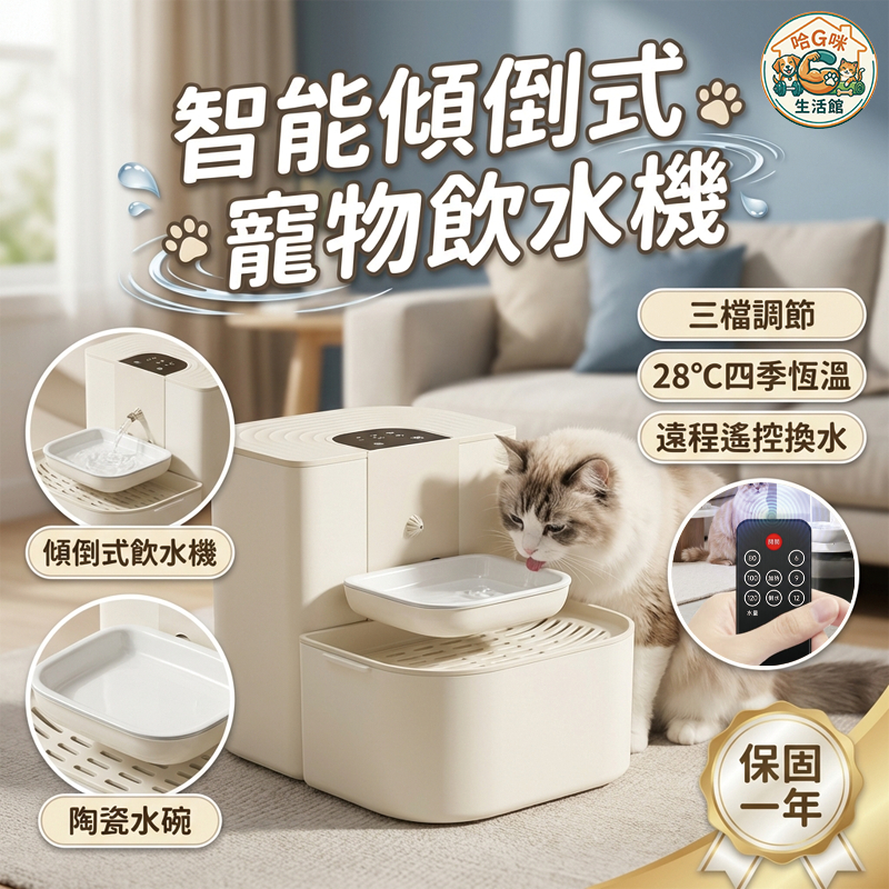 【讓毛孩也愛喝水】寵物飲水機 寵物飲水器 寵物飲水 無線寵物飲水機 智能寵物飲水機 貓咪喝水 狗狗喝水器