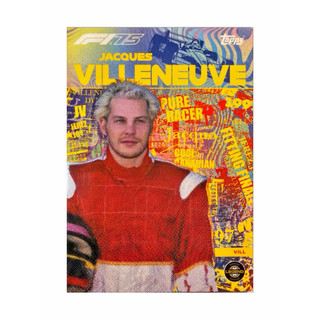 Topps Turbo Attax F1 ｜Jacques Villeneuve Limited Edition 車手卡