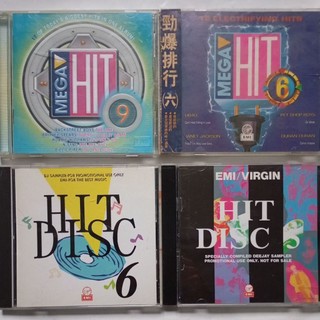 EMI西洋合輯 勁爆排行 HIT DISK、MEGA HIT / 原版西洋CD