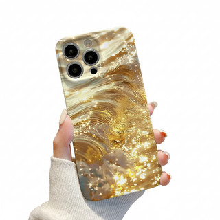手機殼 蘋果6 iphone 6S 金色流沙