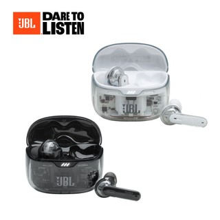 【開封福利品】JBL Tune Beam Ghost真無線降噪耳機(二色)｜透明款 降噪耳 重低音 長續航