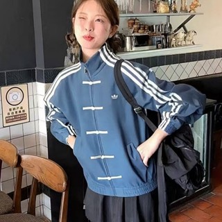 ADIDAS originals CTT 中式唐裝外套 復古外套 中式外套 三條紋 長袖 夾克 男女同款 JZ9927