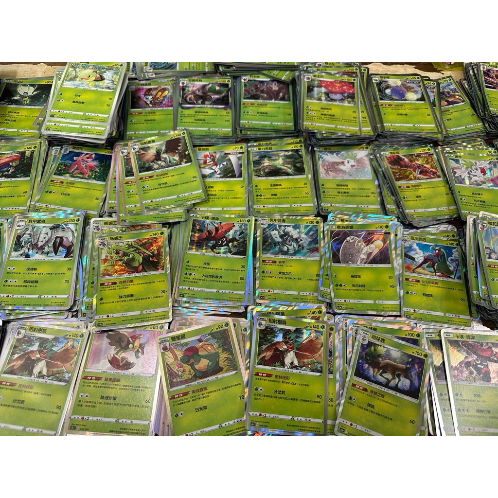 【稻荷狐狸🦊】草系閃卡 時拉比 謝米 爆肌蚊 費洛美螂 狙射樹梟 卡璞哞哞 毽子棉 阿羅拉椰蛋樹 霸王花 紙御劍 巴大蝶