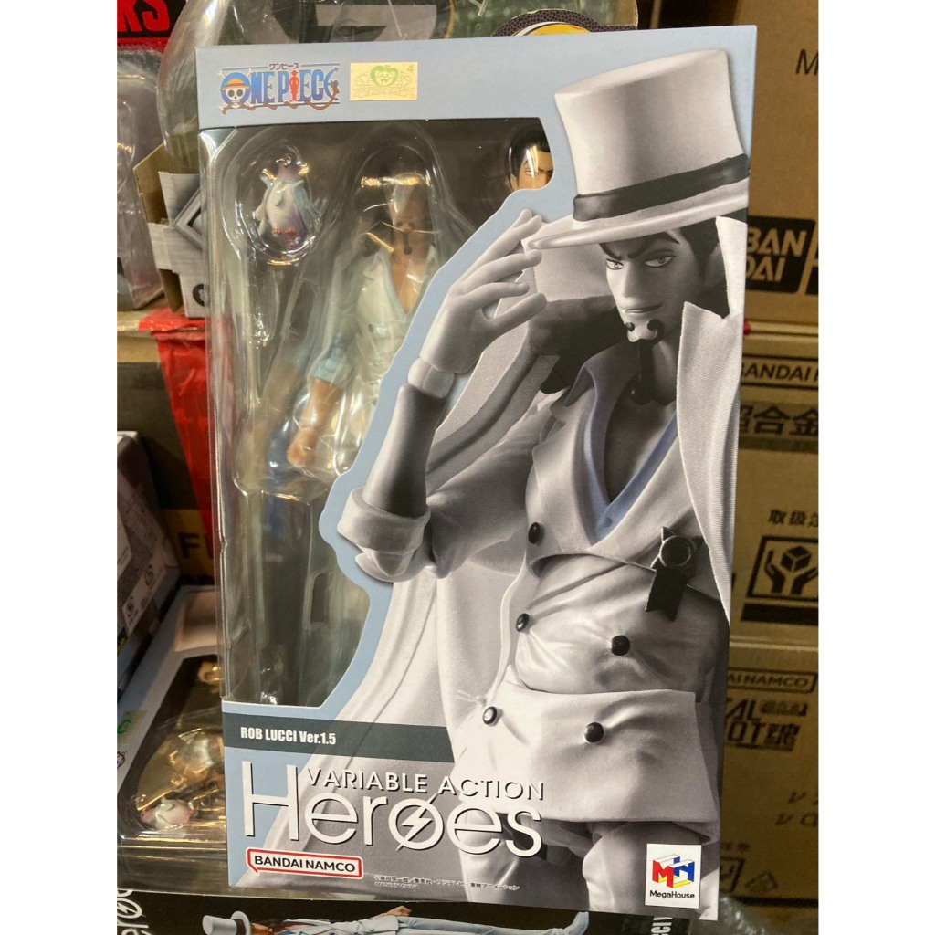 全新現貨 MegaHouse MH V.A.H.系列 航海王 海賊王 CP-0 羅布·路奇 路基 Ver.1.5 可動