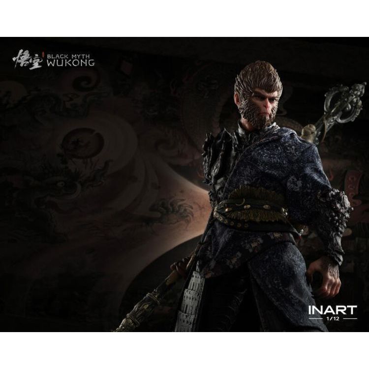 【超作工具販店】全新 特價 不挑盒況 INART 黑神話 悟空 1/12 孫悟空 青銅盔甲 高級版 6吋 可動人偶