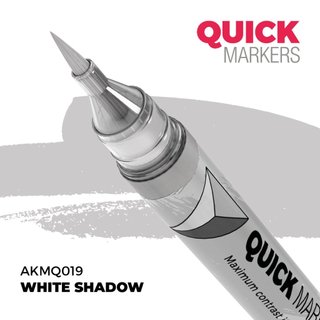 AKMQ019 - AK Quick Marker - White Shadow - 暗影白色