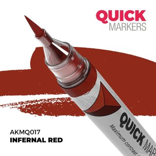 AKMQ017 - AK Quick Marker - Infernal Red - 煉獄紅色