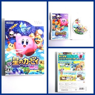 Wii - 毛線卡比 星之卡比 各種遊戲 Kirby's Various Games