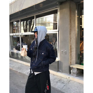 Uniion Raw Denim Contrast Jacket 原色對比車線丹寧外套