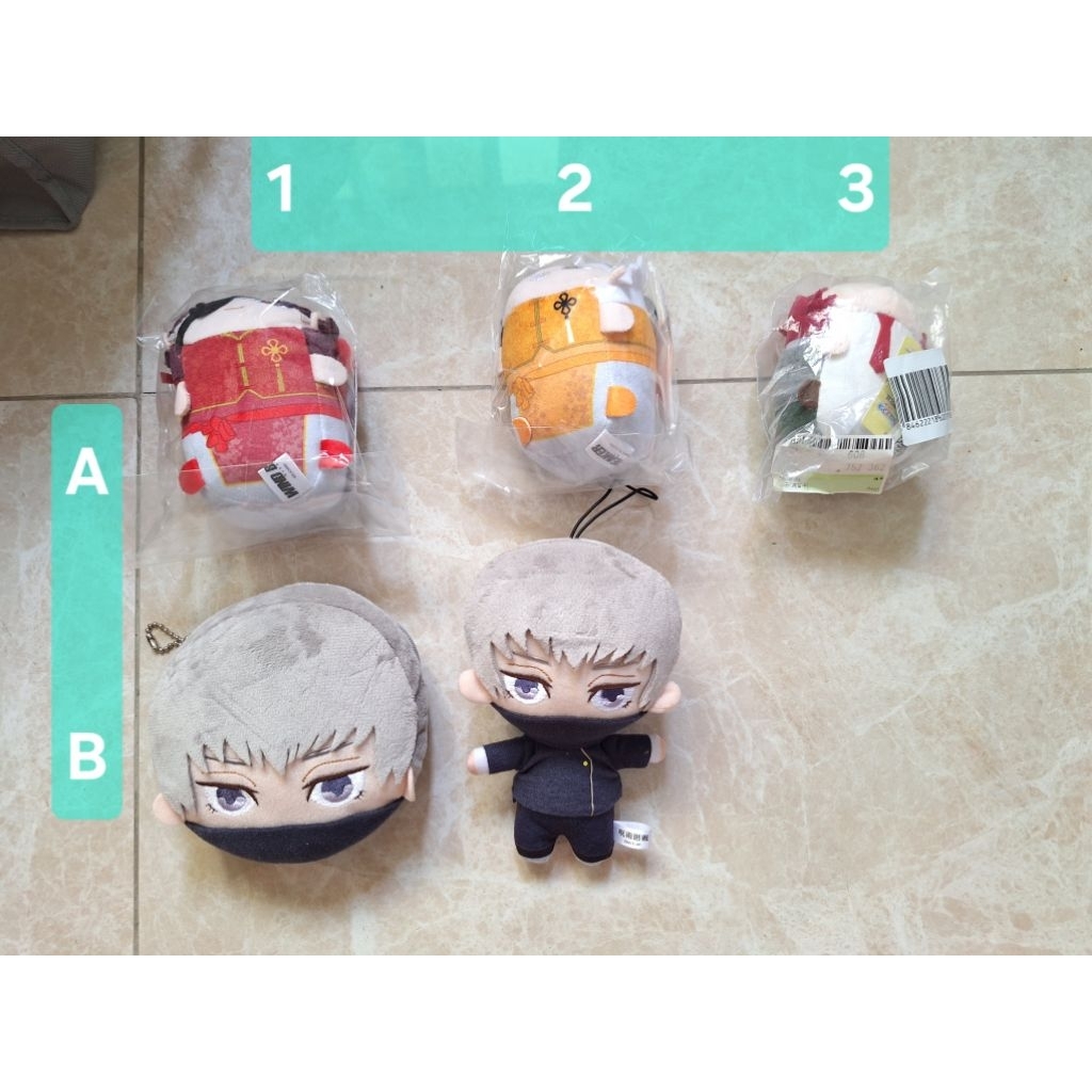 咒術迴戰 狗卷棘 蘇枋隼飛 櫻遙 切島銳兒郎 我的英雄學院 防風少年 娃娃 趴娃 疊疊樂 零錢包 玩偶 一番賞