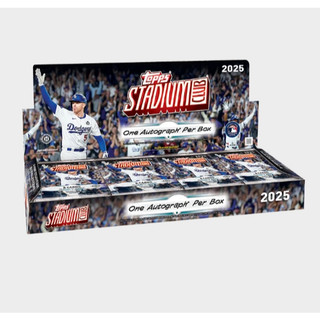 [[卡博士]]2025 Topps Stadium Club Baseball - Hobby Box mlb大谷翔平