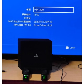 PS4 PRO 7117 1TB 12.02 主機 9成新 原廠公司貨 可改機 可破解 版本
