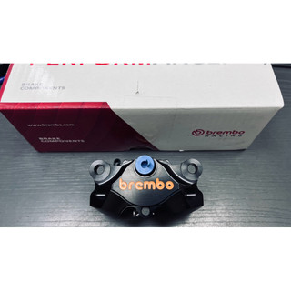 DIY本舖 Brembo CNC 對二 大螃蟹 客製化 改色 黑底橘字 CNC大螃蟹 活塞34mm 孔距84mm