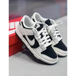 Nike Dunk Low 馬年新款 巴洛克浮雕 立體紋理 反轉熊貓 米黑/白棕 奶油白 麂皮 男女鞋