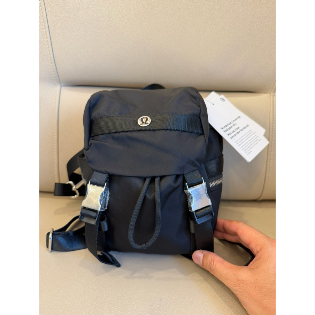 全新正品 Lululemon Wunderlust Backpack Mini 3L 迷你後背包