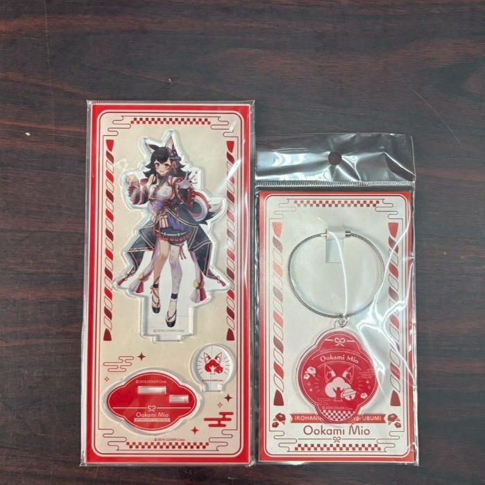 🌀日版客🌀 日版 Hololive 大神澪 節分 壓克力立牌 壓克力吊飾 鑰匙圈 景品 周邊