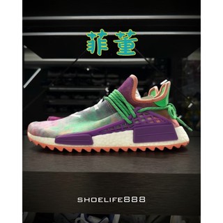 鞋槓人生⛸️Adidas x Pharrell Williams Hu Holi 紫色炫彩 菲董 運動鞋 AC7034