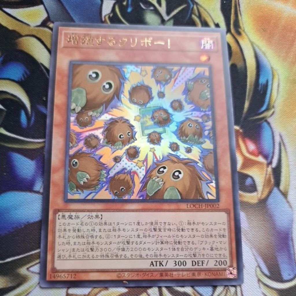 卡片屋 遊戲王 金亮 增殖的栗子球！ LOCH-JP002