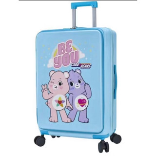 全家福袋 彩虹熊 Care Bears 26吋前開行李箱 現貨 旅行箱